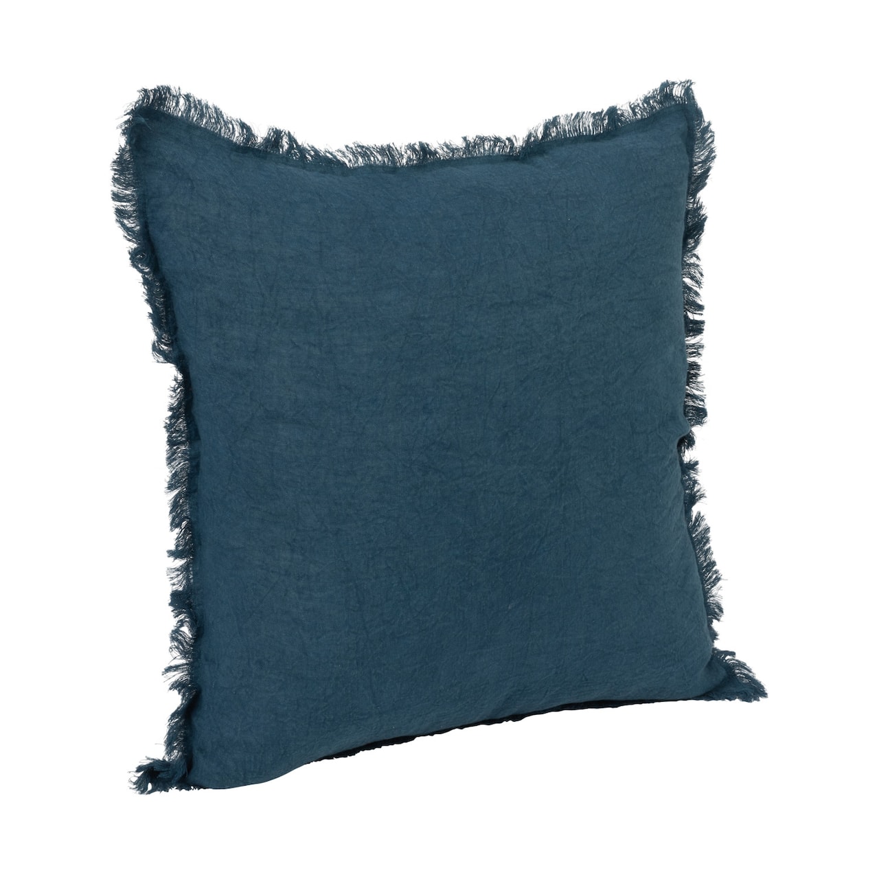 Hello Honey® Stonewashed Linen Pillow with Fringe